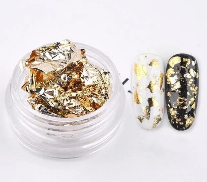 Nail Tin Foil Fragment Nail Jewelry – Shiny Nail Art Decoration